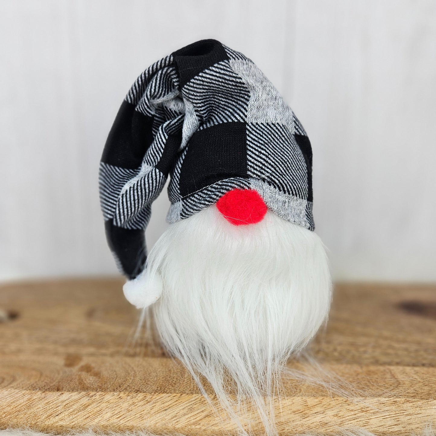Gnome -black / grey plaid