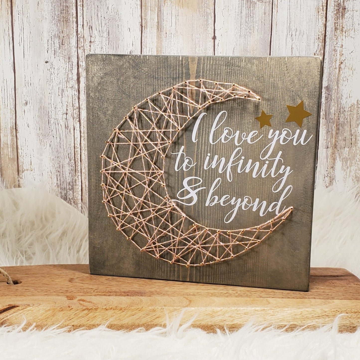 Sign - I love you to the moon and back