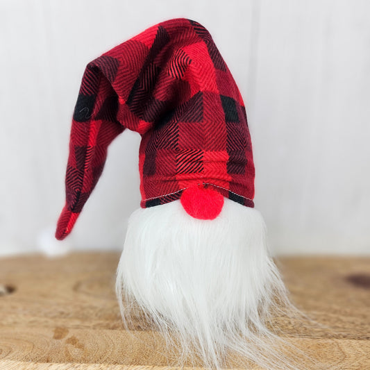 Gnome -black/ red plaid 2