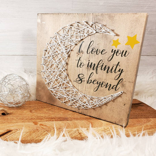 Sign - I love you to the moon and back