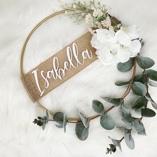Wreath - Baby/ child's name